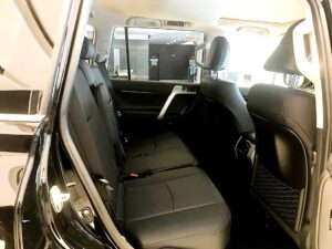 Toyota Prado back seat