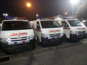 TOYOTA NIGERIA LIMITED AMBULANCES TO LASG