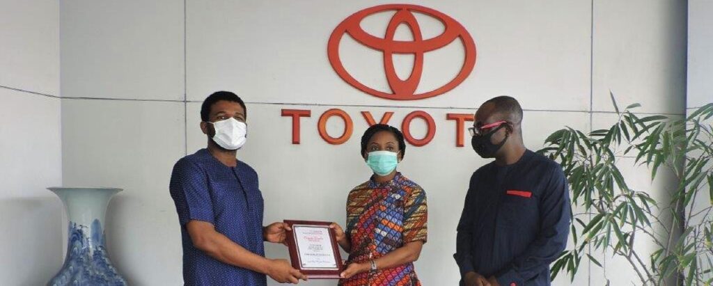Toyota Nigeria Limited award 